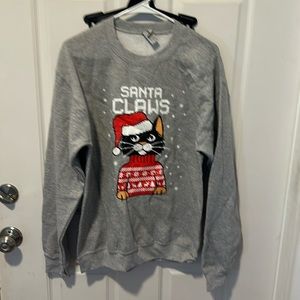 Medium Santa Claws Sweatshirt